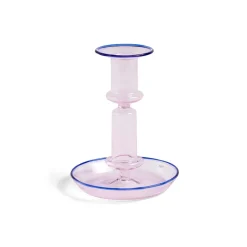 Candelabro Flare mediano, Pink-blue