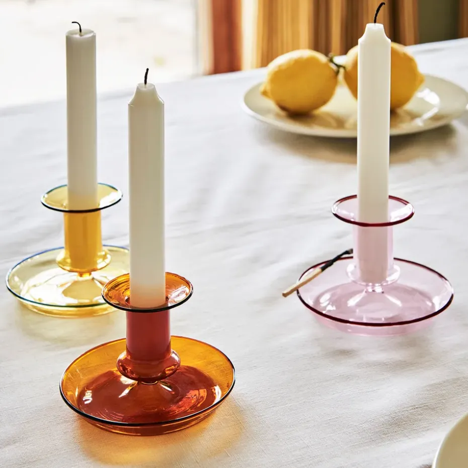 Candelabro Flare, Pink