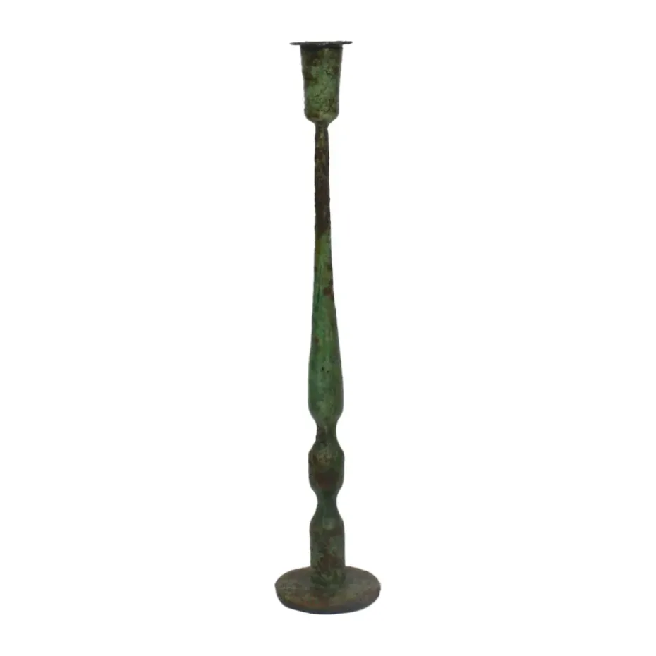 Candelabro Iliana 40 cm, Verde