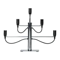 Candelabro Milano 5, 46 cm, Cromo