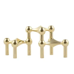 Candelabro Nagel, latón