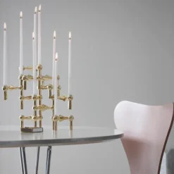 Candelabro Nagel, latón