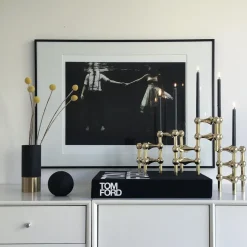Candelabro Nagel, latón