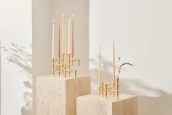 Candelabro Nagel, latón
