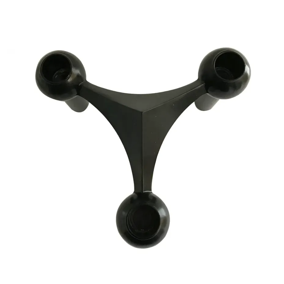 Candelabro Nagel, negro mate