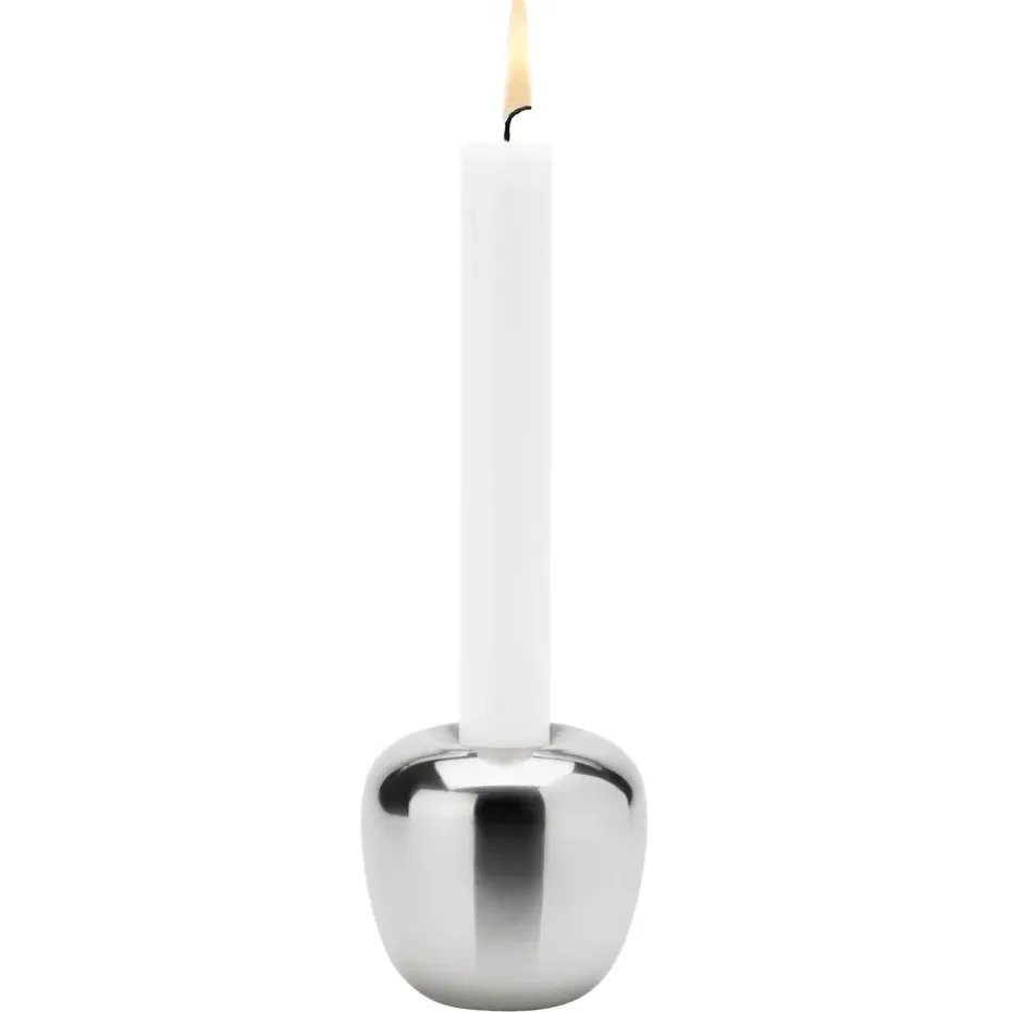 Candelabro Ora acero inoxidable, pequeño