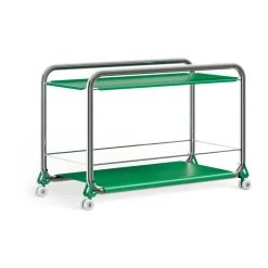Carrito con ruedas Tension, Krom-green