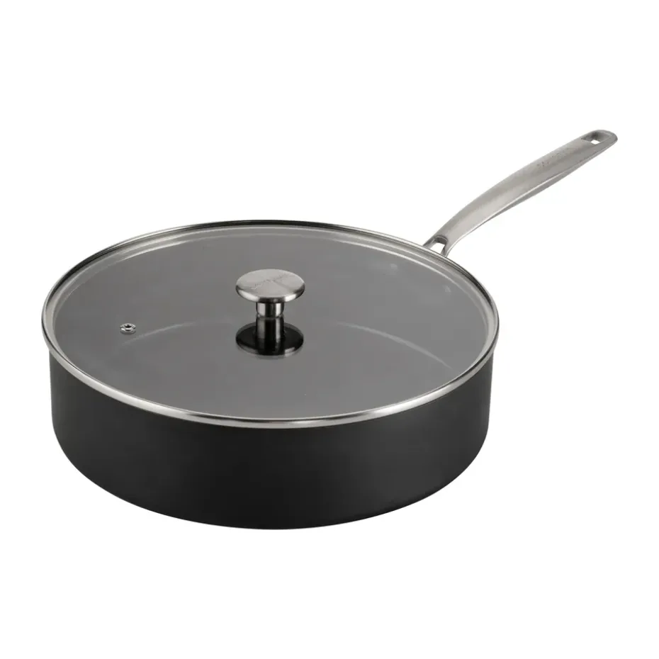 Cazuela Combekk Element de aluminio negro, Ø28 cm