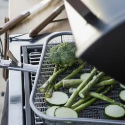 Cesta BBQ Sagaform, acero inoxidable