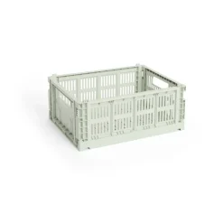 Cesta Colour Crate M 26,5x34,5 cm, Mint