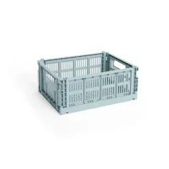 Cesta Colour Crate M 26,5x34,5 cm, Dusty blue