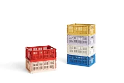 Cesta Colour Crate M 26,5x34,5 cm, Powder
