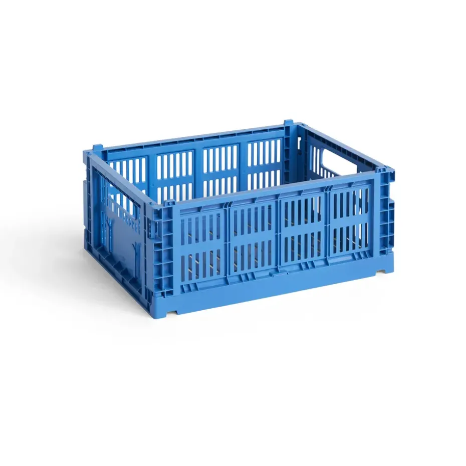 Cesta Colour Crate M 26,5x34,5 cm, Electric blue