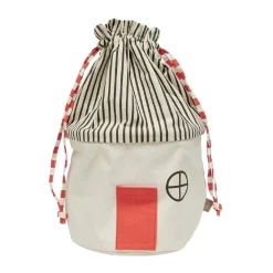 Cesta de almacenamiento Koya small, Cherry Red