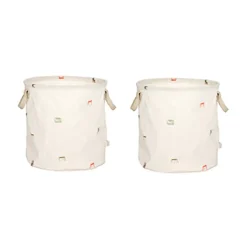 Cesta de almacenamiento Moira medium Ø32x32 cm 2 piezas., Multi