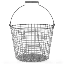 Cesta metálica Korbo Bucket 24, acero galvanizado