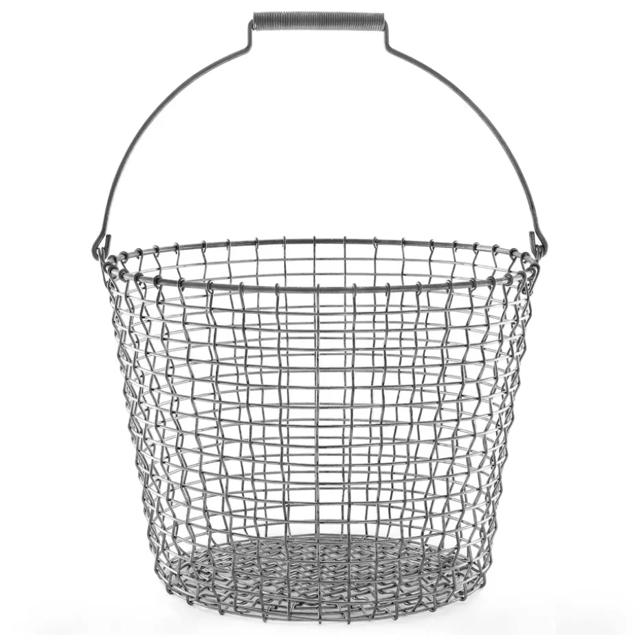 Cesta metálica Korbo Bucket 24, acero galvanizado