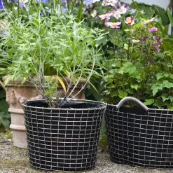 Cesta metálica Korbo Bucket 24, acero resistente a los ácidos