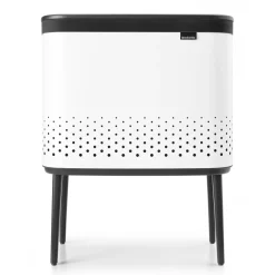 Cesto de la ropa Bo 60 L, blanco
