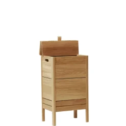 Cesto para ropa A Line, Roble