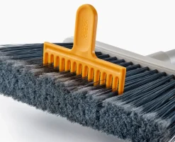 Cleantech escoba de mango largo ajustable con almacenamiento, Stone