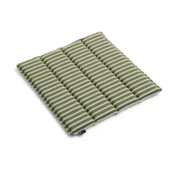 Cojín de asiento Terrazza, Olive bold stripe, 40x40 cm