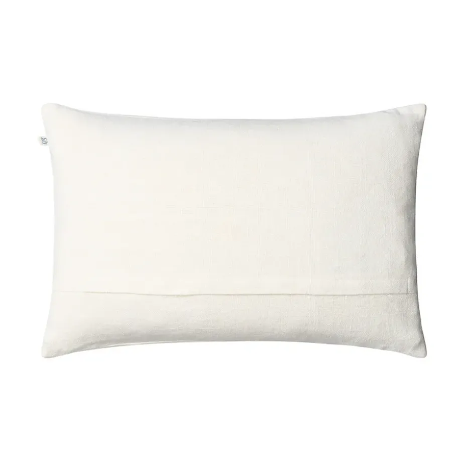 Cojín de exterior Block Stripe 40x60 cm, Blue-off white