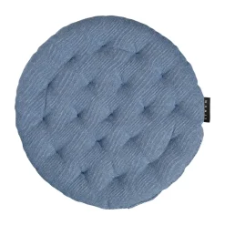 Cojín de silla Pepper Ø37 cm, Azul mar profundo