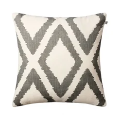Cojín Diamond, Grey/offwhite, 50x50 cm