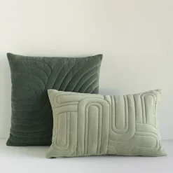 Cojín Kiruto 50x50 cm, Verde