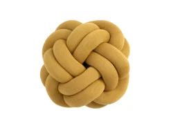 Cojín Knot, amarillo