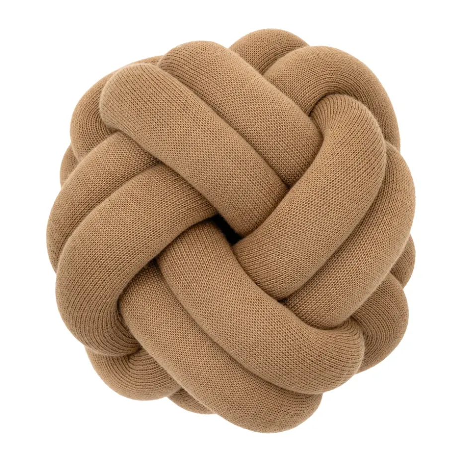Cojín Knot, Camel