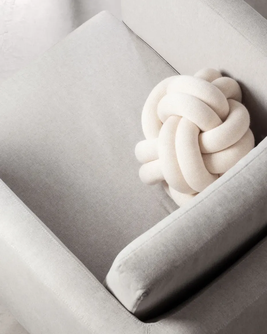 Cojín Knot, Cream
