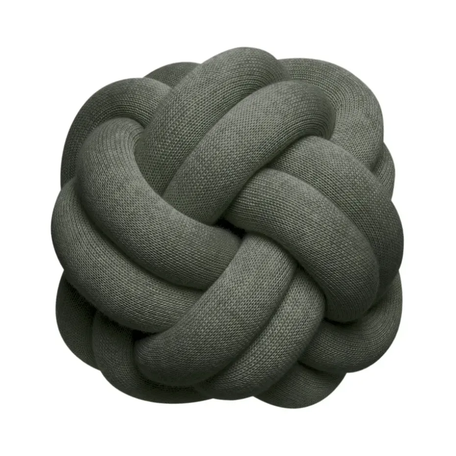 Cojín Knot, Forest green