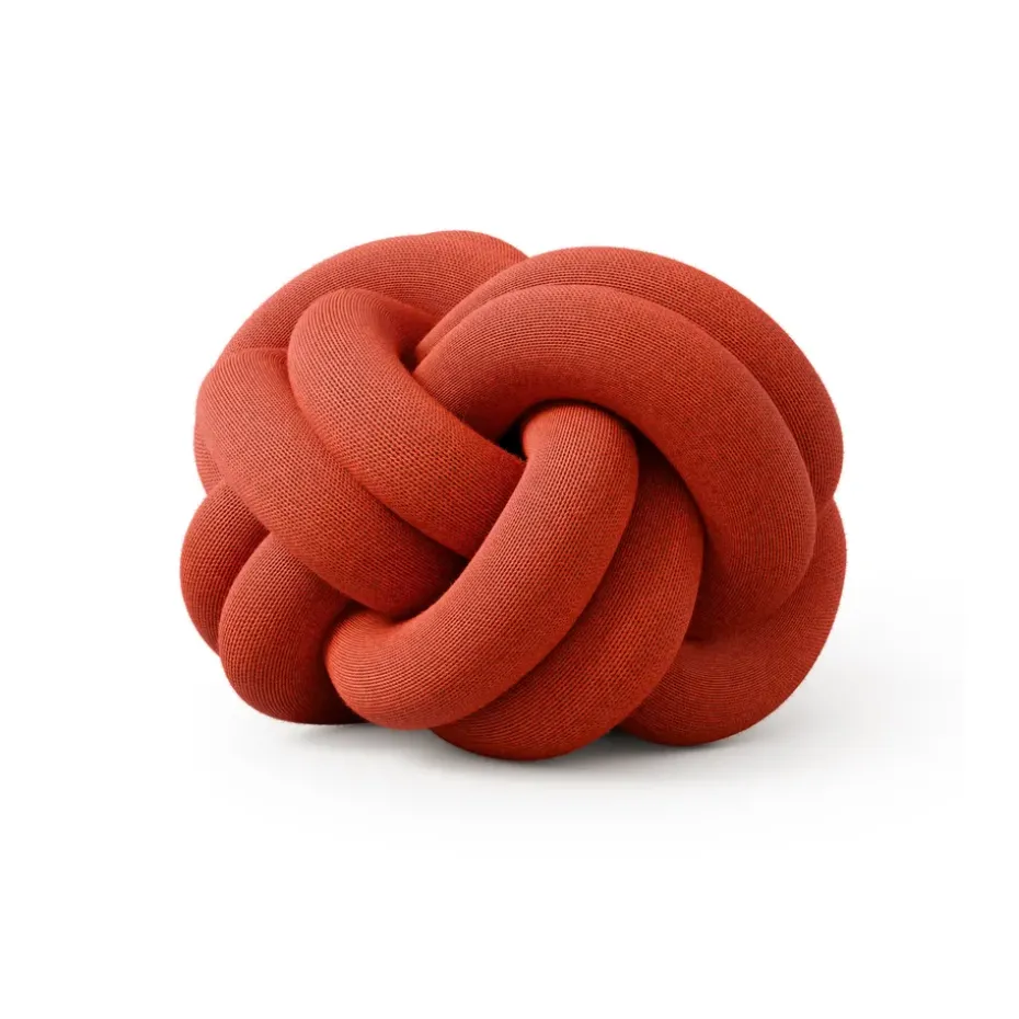 Cojín Knot, Orange red