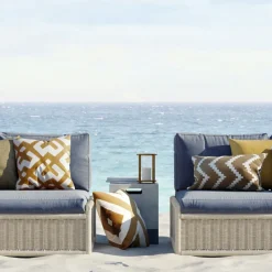 Cojín Pani Outdoor, Offwhite, 50 cm
