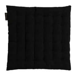 Cojín para silla Pepper 40x40 cm, Negro