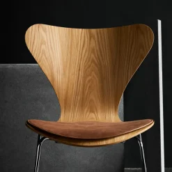 Cojín para silla Series 7 cuero, Brown