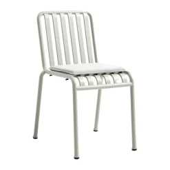 Cojín para silla y silla con reposabrazos Palissade, Sky grey