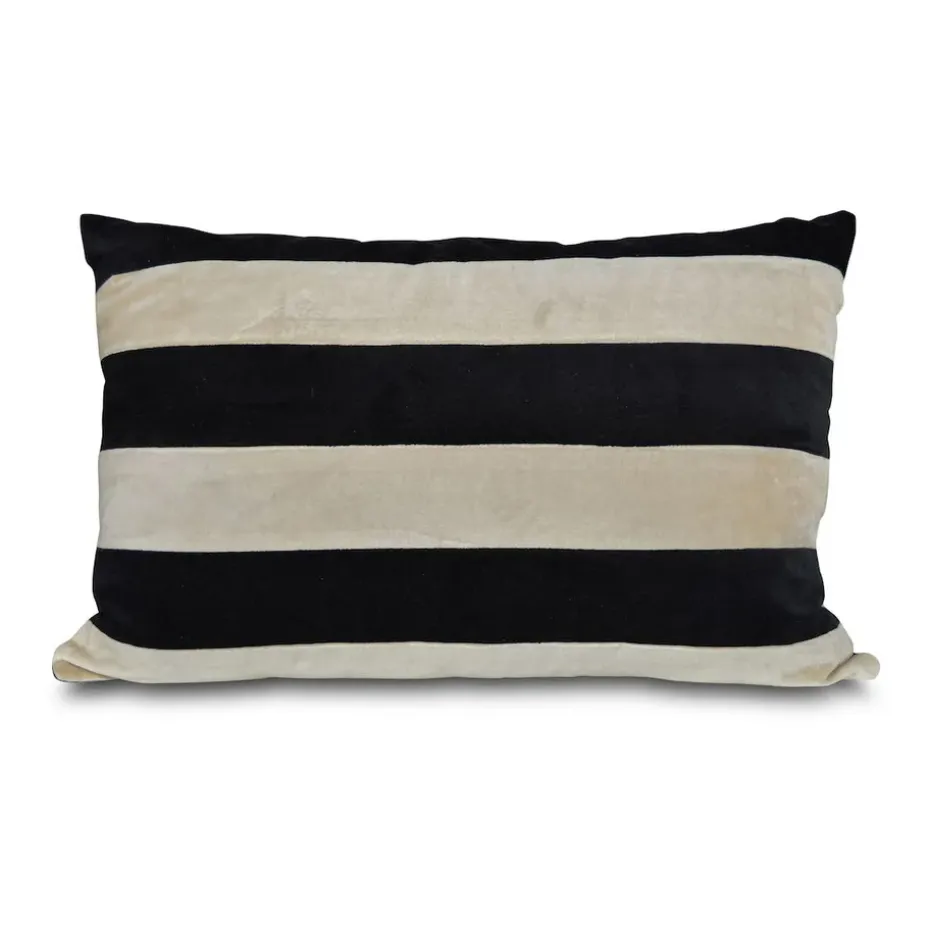 Cojín Pathi L 40x60 cm, negro-beige