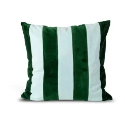 Cojín Pathi M 45x45 cm, Verde-azul claro