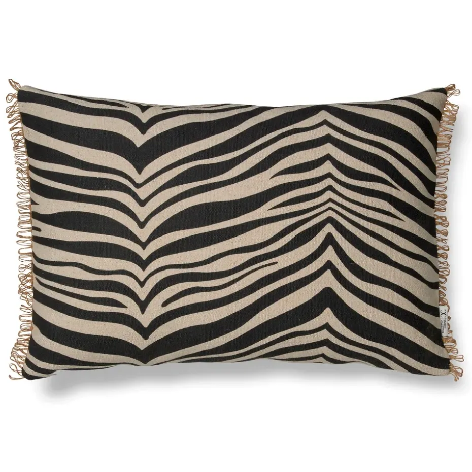 Cojín Zebra 40x60 cm, negro
