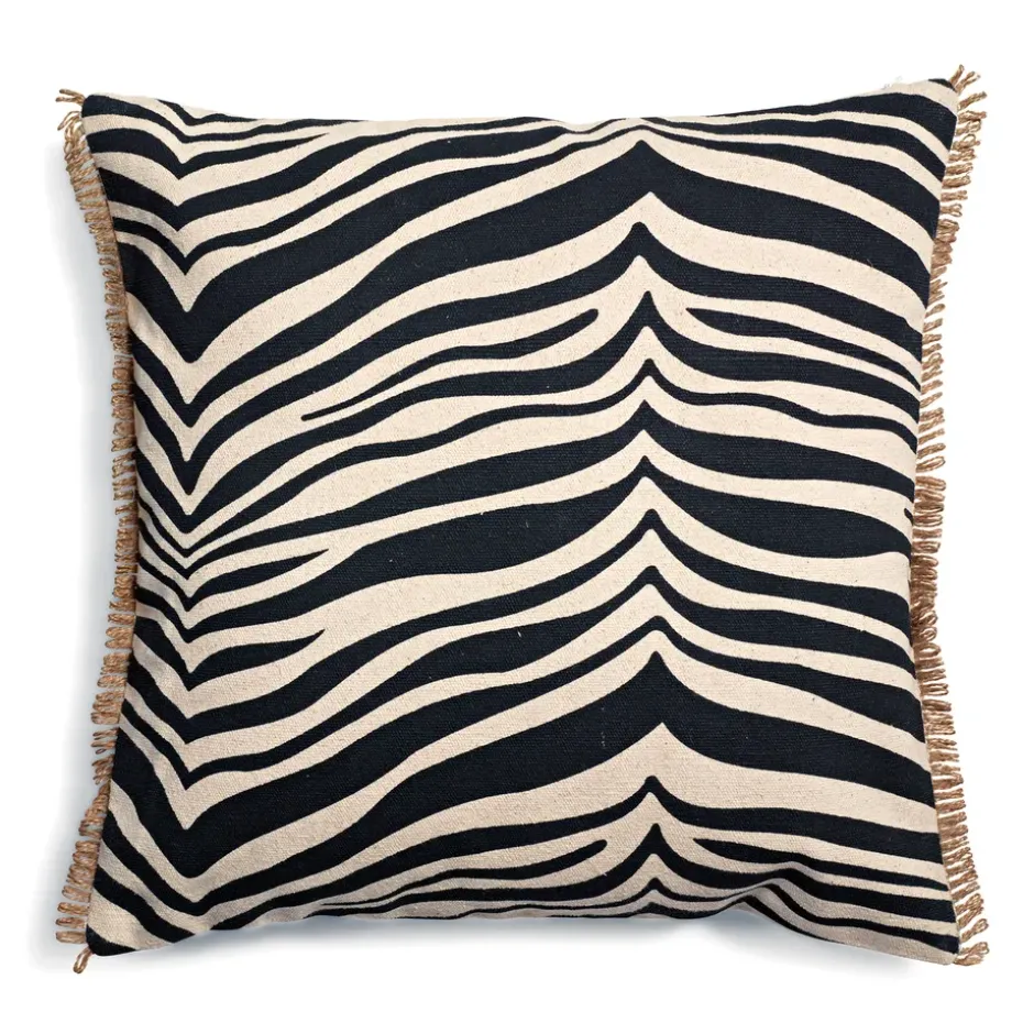 Cojín Zebra 50x50 cm, negro
