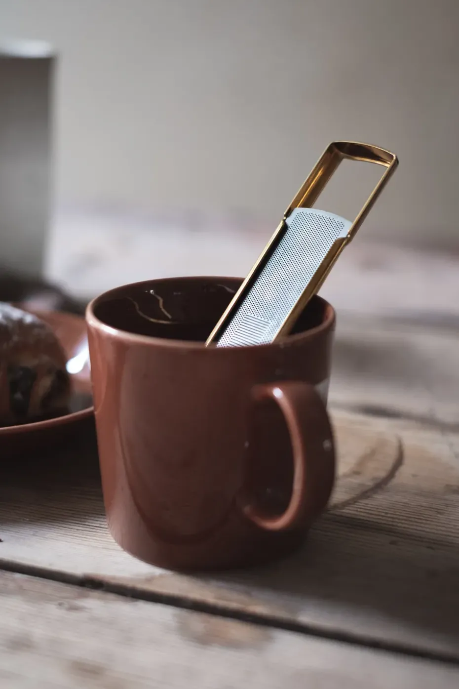 Colador de té Drosselmeyer, oro