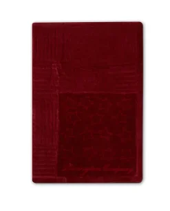 Colcha Cotton Velvet Star 160x240 cm, Rojo