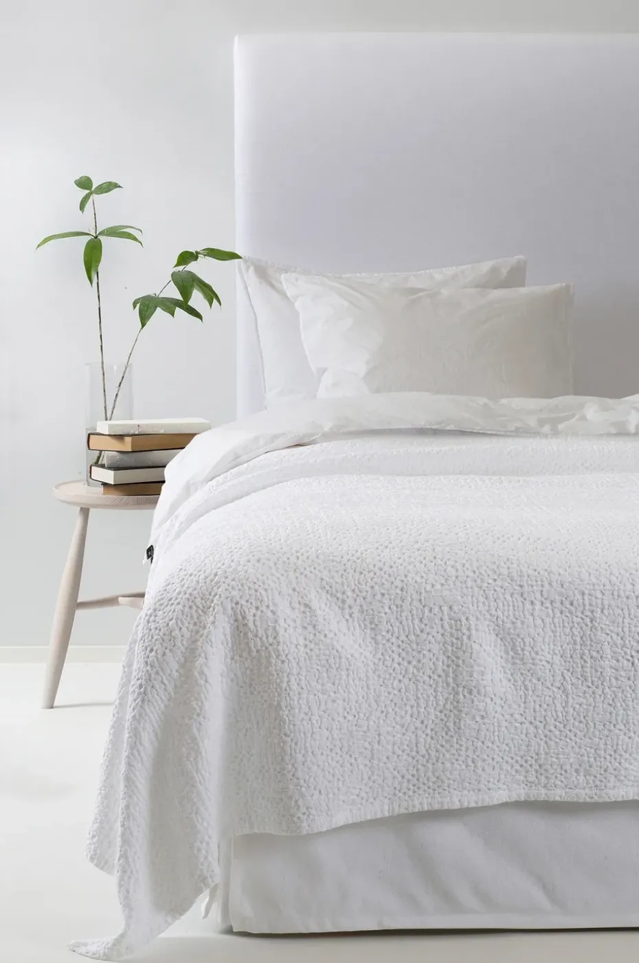 Colcha de cama Dani 160x260 cm, White