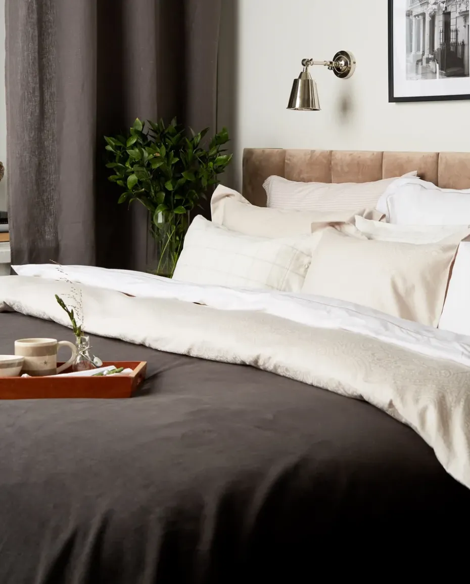 Colcha de cama Hotel Velvet 160x240 cm, gris oscuro