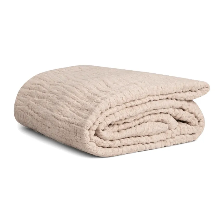 Colcha de cama Mellow doble, Tawny, 160x260 cm