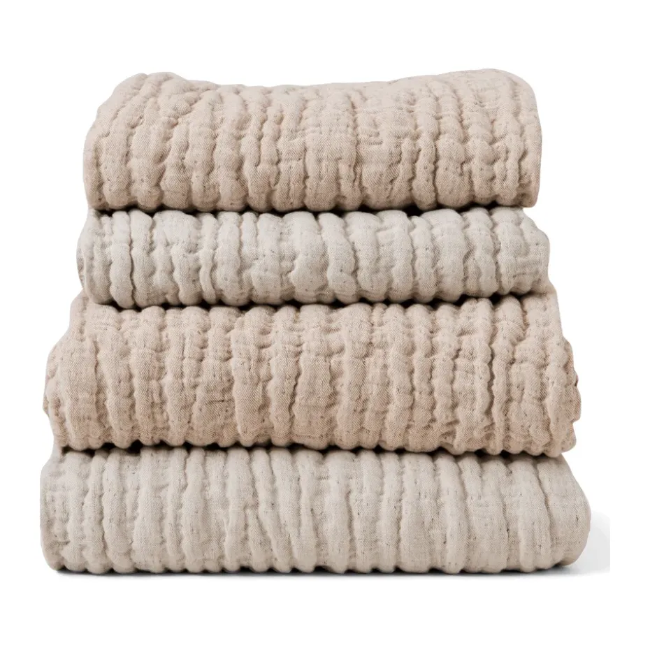 Colcha de cama Mellow doble, Tawny, 160x260 cm