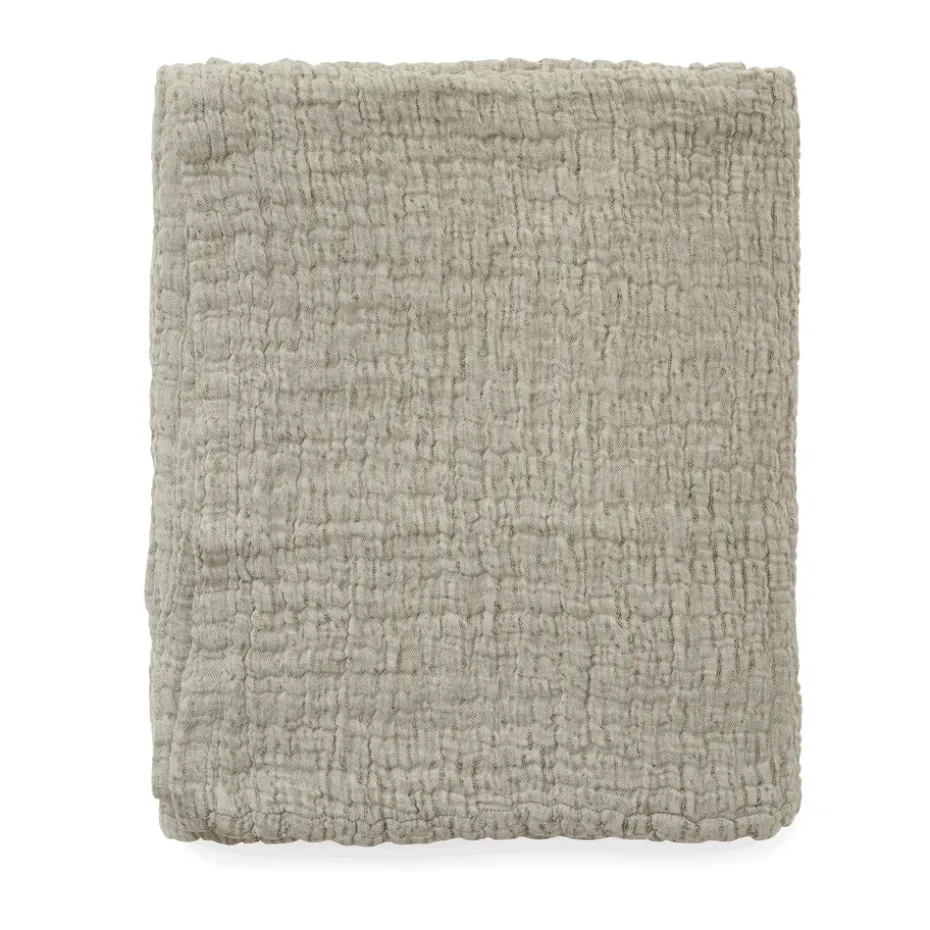 Colcha de cama Mellow doble, Kale, 160x260 cm